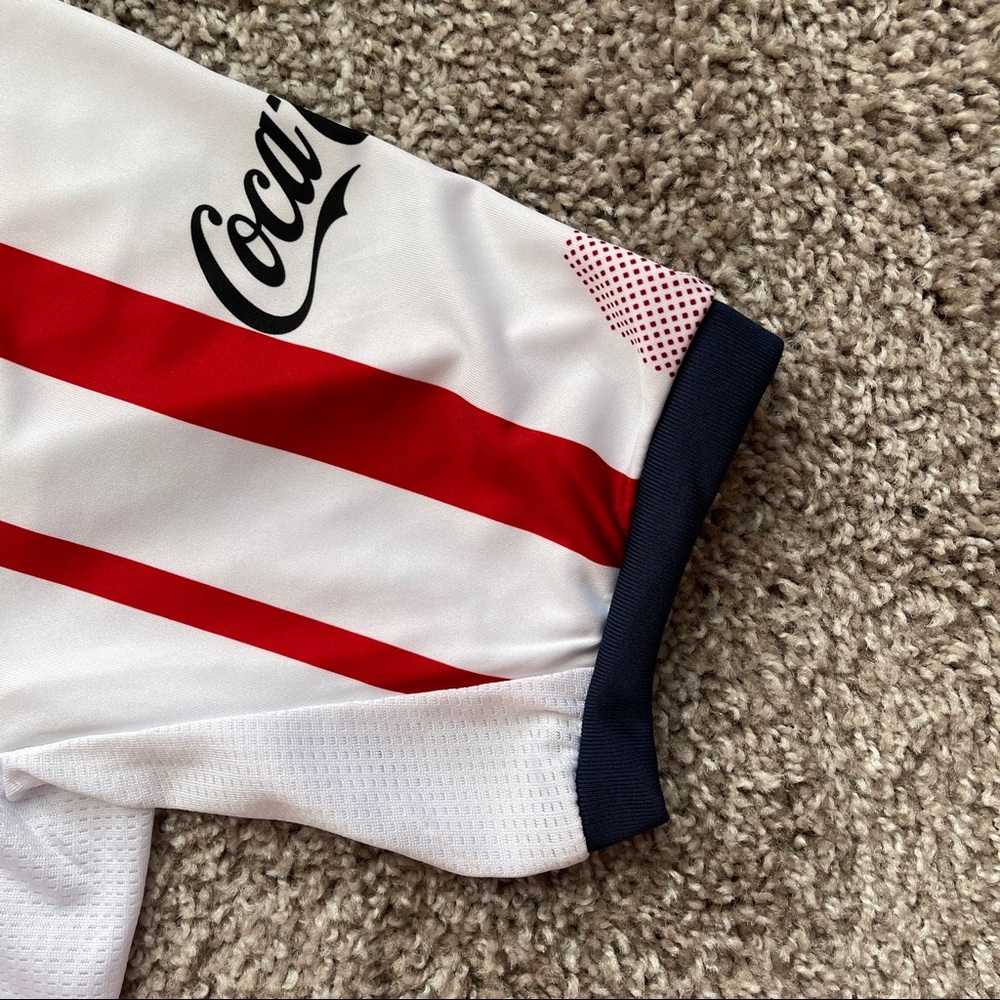 PUMA CHIVAS HOME SHIRT MENS FUTBOL SOCCER JERSEY GUADALAJARA SIZE SMALL RED WHIT - Picture 10 of 10